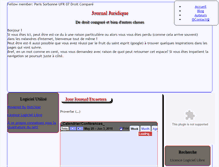 Tablet Screenshot of droitcompare.net
